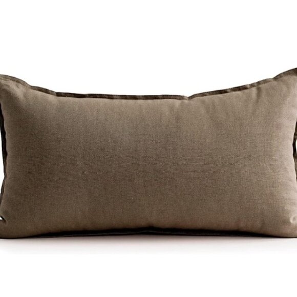 JEANERLOR Other - JEANERLOR COTTON LINEN SOLID LUMBAR THROW PILLOW CASE CUSHION COVER